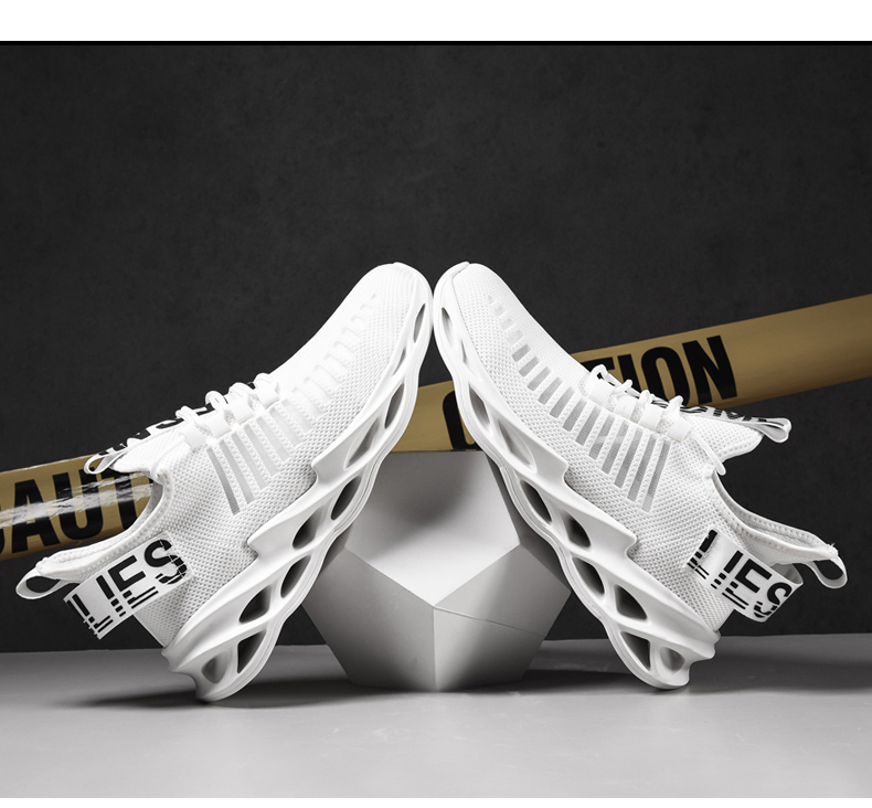 Sneakers Men Shoes Breathable Stretch Cloth Lightweight Running Shoe Athletic Shoes