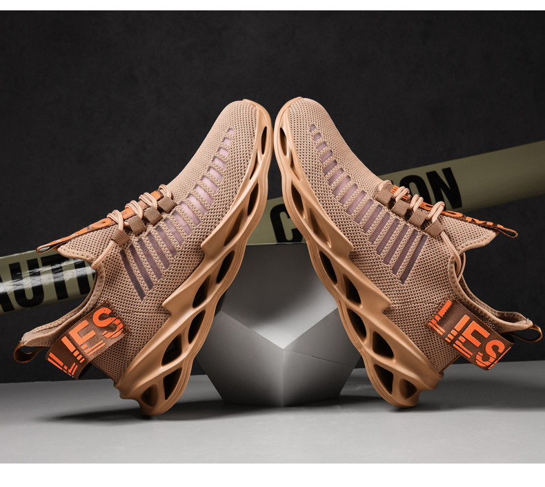 Sneakers Men Shoes Breathable Stretch Cloth Lightweight Running Shoe Athletic Shoes