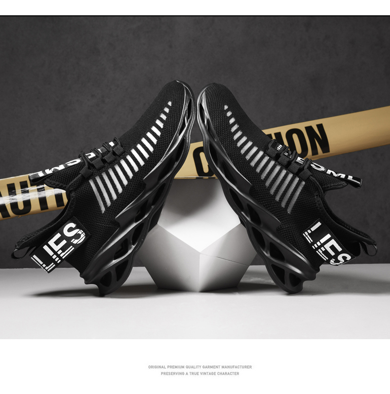 Sneakers Men Shoes Breathable Stretch Cloth Lightweight Running Shoe Athletic Shoes