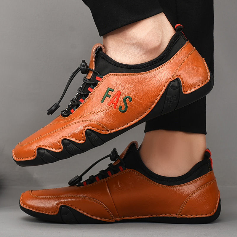 Men's All Over Shoes Peas Shoes Breathable Shoes Casual Shoes Lazy Shoes Driving Shoes