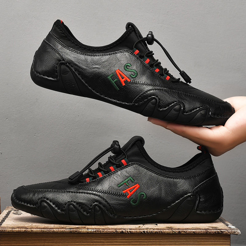 Men's All Over Shoes Peas Shoes Breathable Shoes Casual Shoes Lazy Shoes Driving Shoes