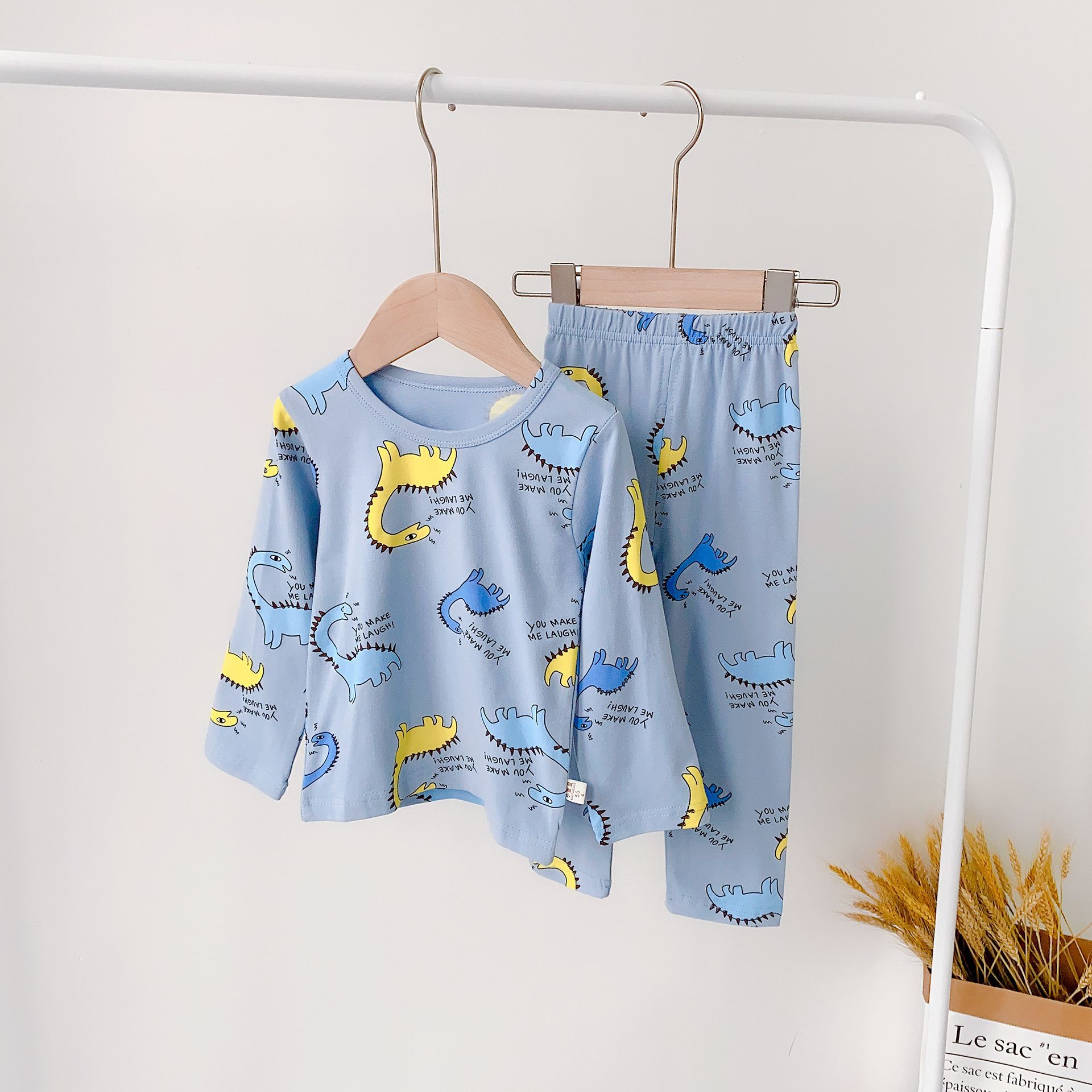 New Children's Underwear Set, Baby Children's Autumn Clothes and Long Pants 2 Sets.