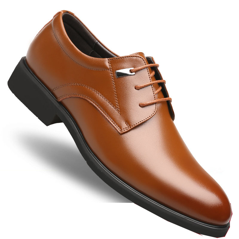 New Style Leather Shoes Men&apos;s Business Suits Men&apos;s Casual Korean Men&apos;s Leather Shoes.