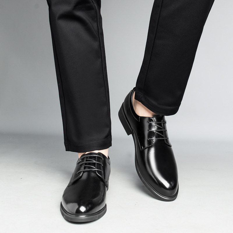 New Style Leather Shoes Men&apos;s Business Suits Men&apos;s Casual Korean Men&apos;s Leather Shoes.