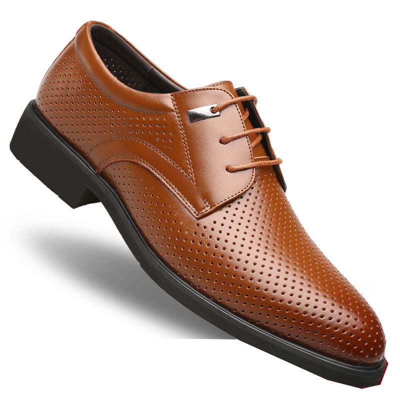 New Style Leather Shoes Men&apos;s Business Suits Men&apos;s Casual Korean Men&apos;s Leather Shoes.