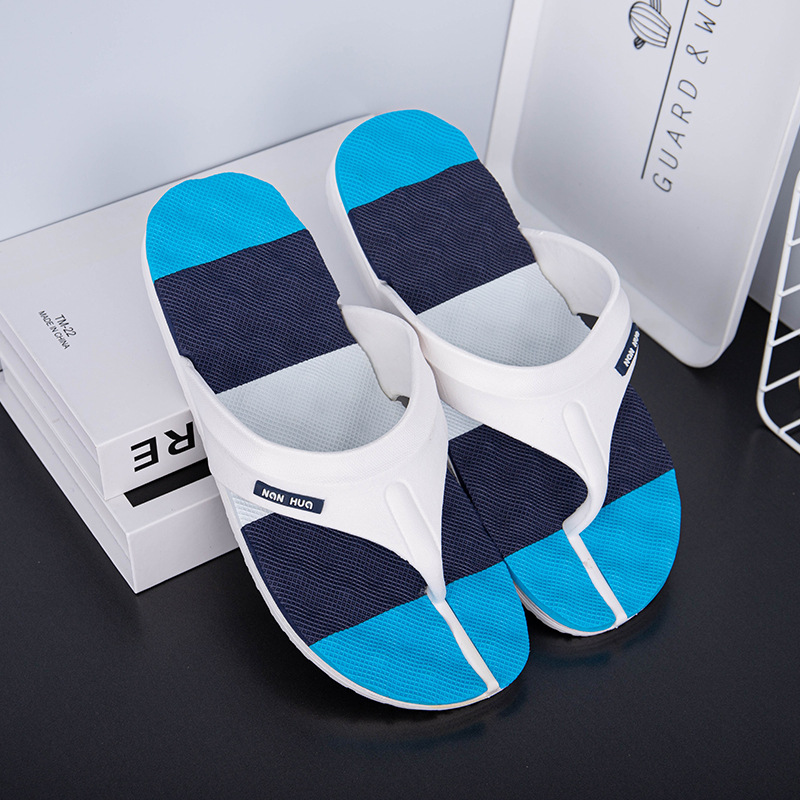 Slippers Men&apos;s and Women&apos;s Home Non-Slip Wear-Resistant Korean Trend Men&apos;s Beach Shoes