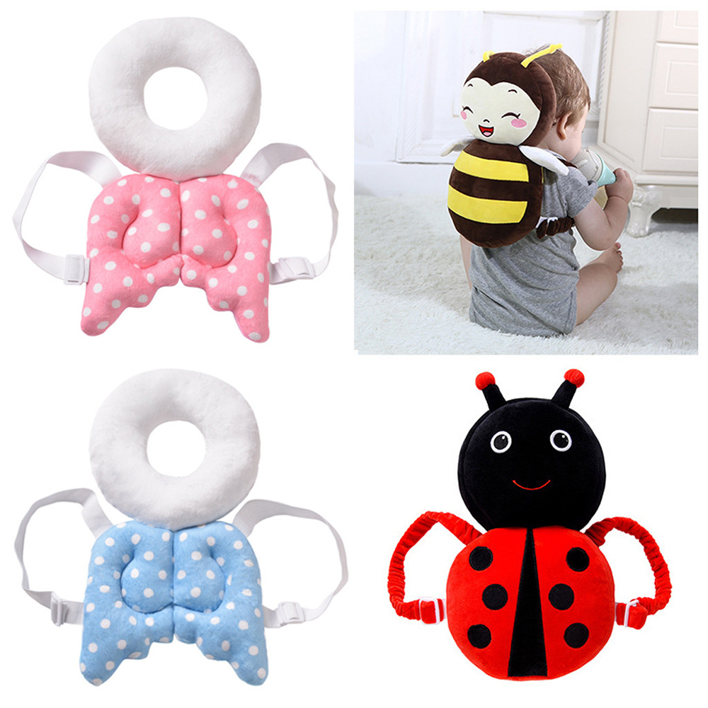 Adjustable Infant Baby Toddler Safety Pads Walkers Protective Pillow Head and Shoulder Protector