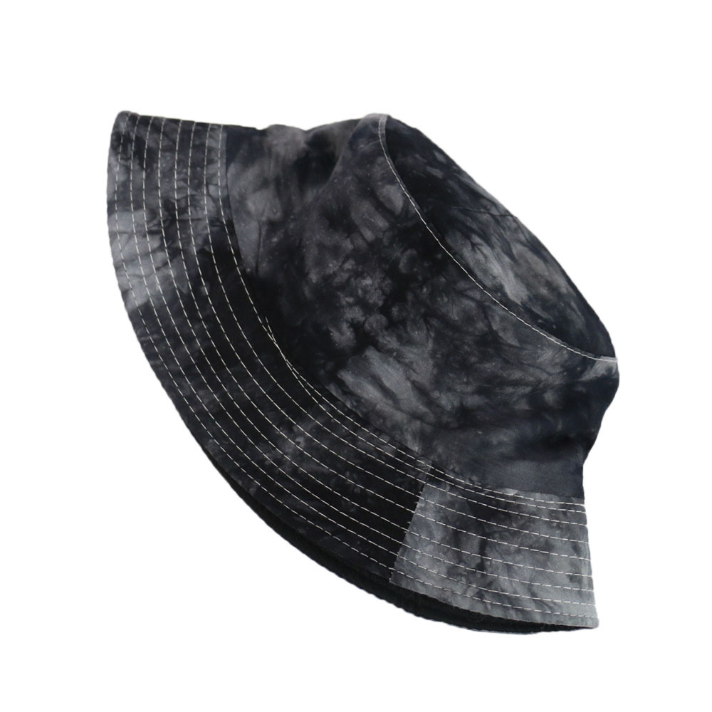 Street Style Double-Sided Gradient Color Fisherman Hat Hip-hop Street Dance Hat Tie-dye Basin Hat