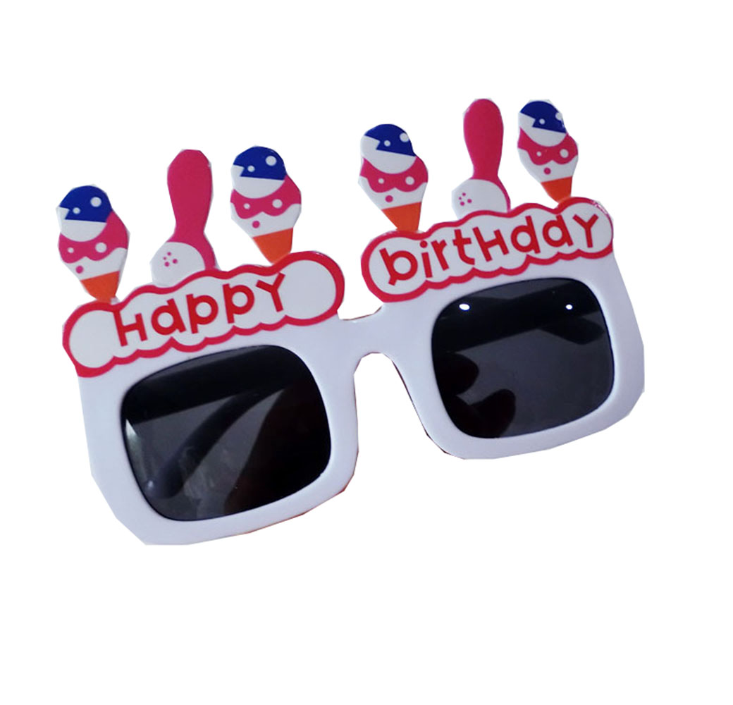 Happy Birthday Glasses Funny Glasses Gift Dollars Funny Toys Selfie Props