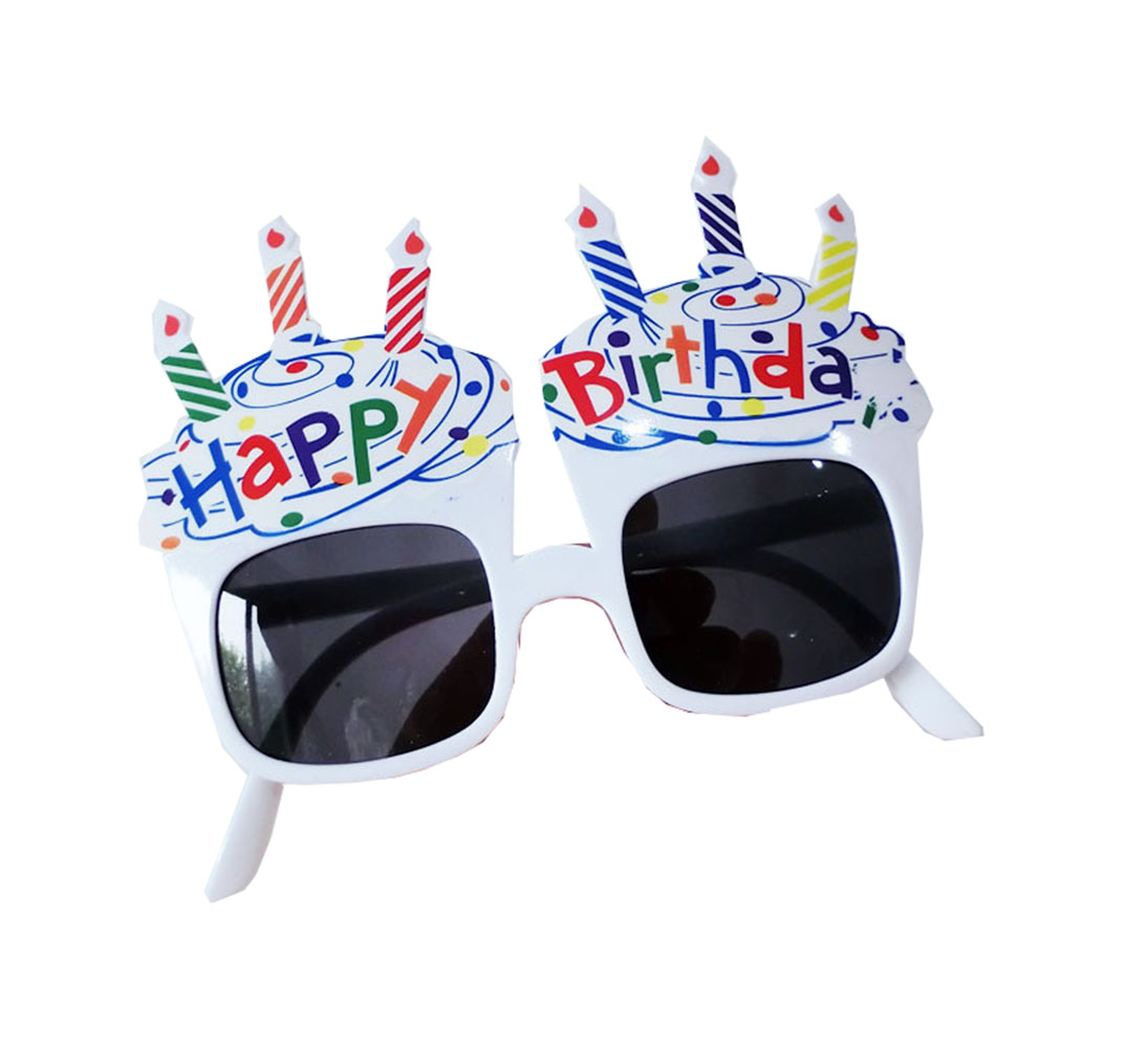 Happy Birthday Glasses Funny Glasses Gift Dollars Funny Toys Selfie Props
