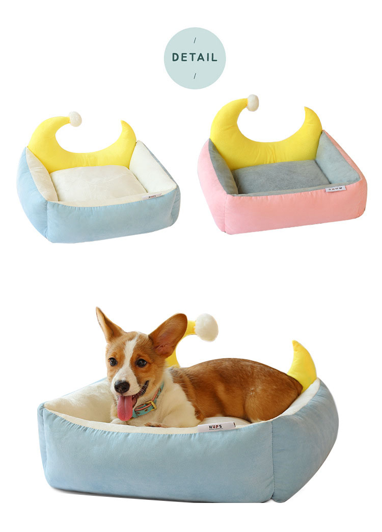 Teddy Cat Kennel Removable and Washable Four Seasons Universal Pet Mat Small and Medium