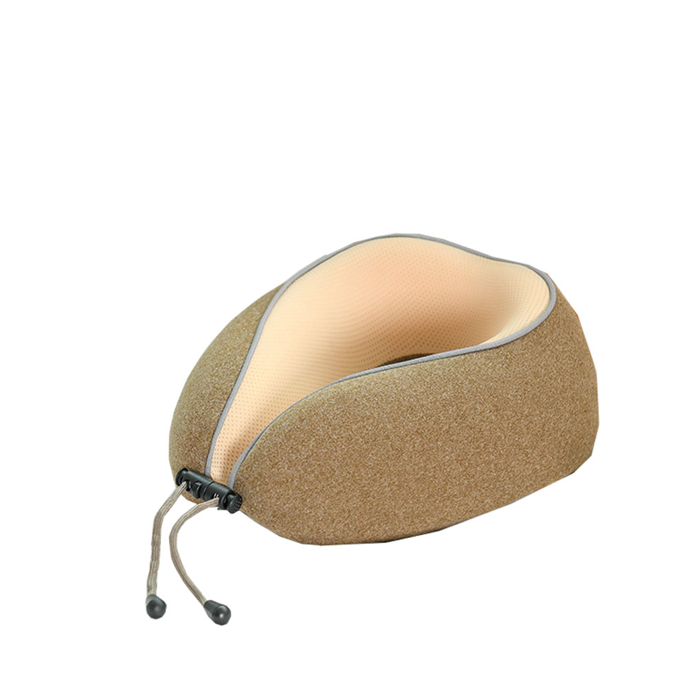 Memory Foam Ice Silk U-shaped Pillow Slow Rebound Memory Pillow Office Cervical Pillow