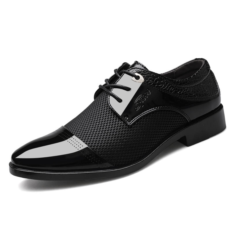 Leather Shoes Men's Business Formal Shoes Men's Casual Shoes All-match Wedding Shoes 38-46