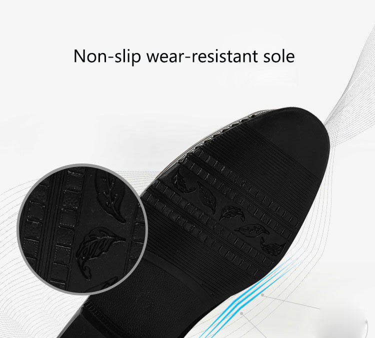 Leather Shoes Men's Business Formal Shoes Men's Casual Shoes All-match Wedding Shoes 38-46