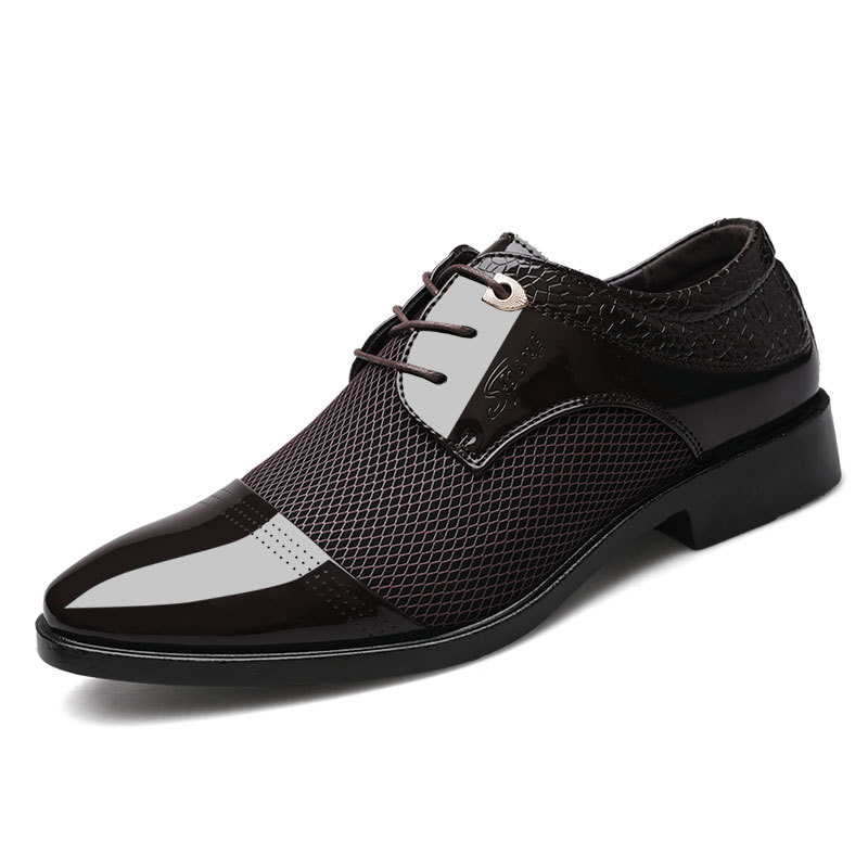 Leather Shoes Men's Business Formal Shoes Men's Casual Shoes All-match Wedding Shoes 38-46