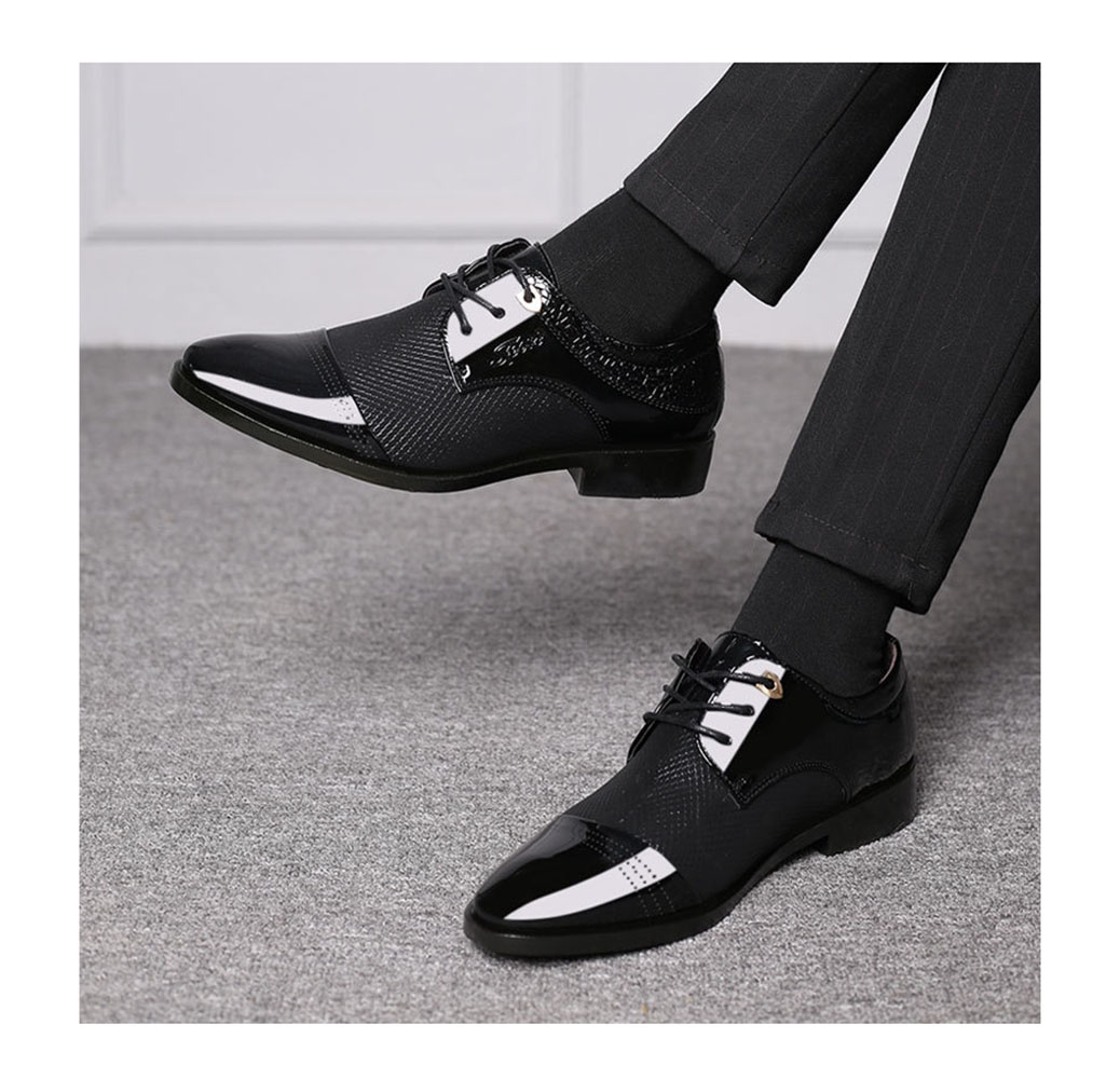 Leather Shoes Men's Business Formal Shoes Men's Casual Shoes All-match Wedding Shoes 38-46