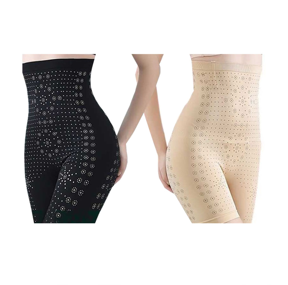 Seamless Abdomen Leggings Women's Shaping Waist Abdomen Pants Shaping Hip Safety Pants  45-80kg