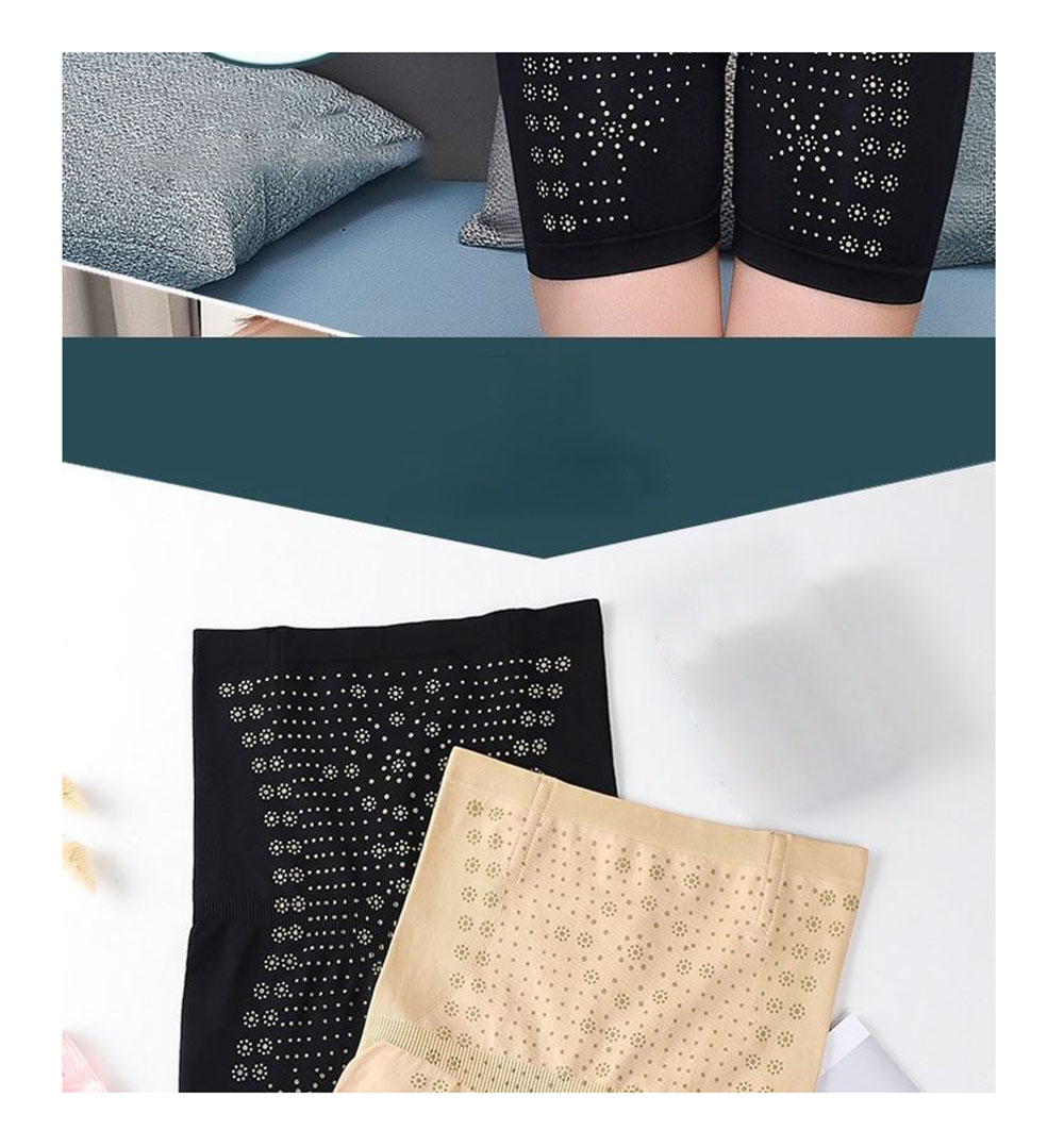 Seamless Abdomen Leggings Women's Shaping Waist Abdomen Pants Shaping Hip Safety Pants  45-80kg