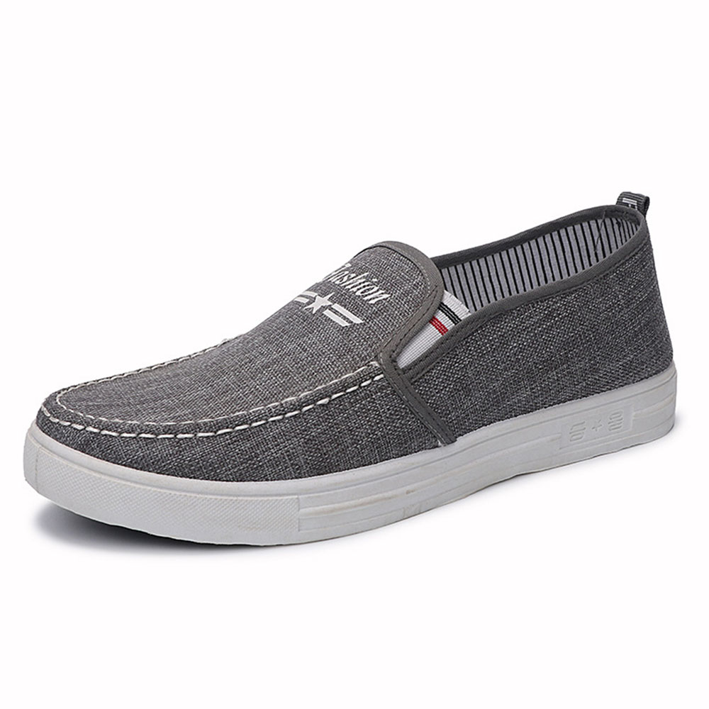 Middle-aged and Elderly Men's Cloth Shoes, Low-top Flat-bottom Casual Shoes  Size 44