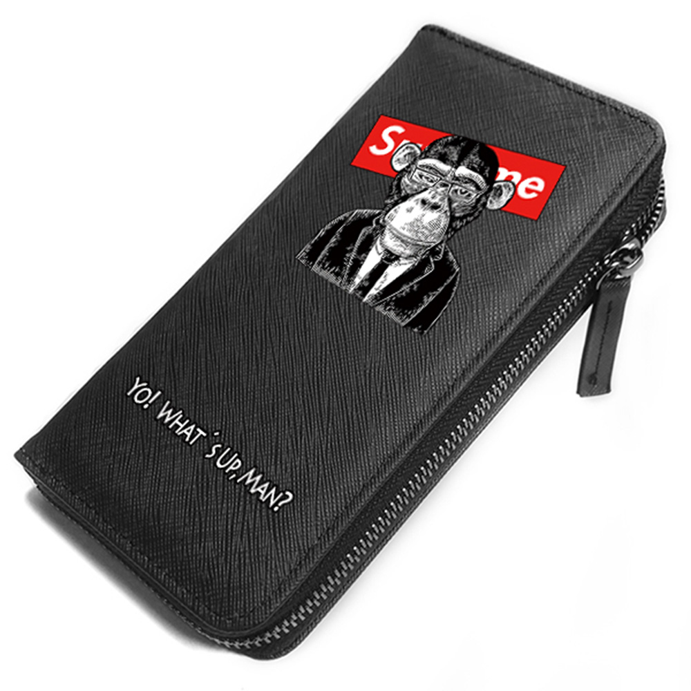 Personality Trend Young Student Wallet Male Long Trendy Casual Wallet