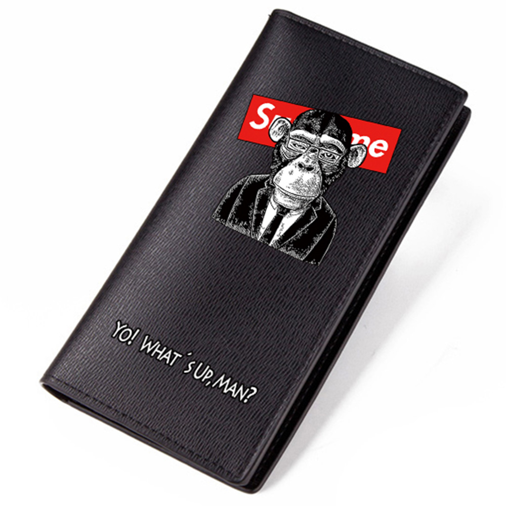 Personality Trend Young Student Wallet Male Long Trendy Casual Wallet