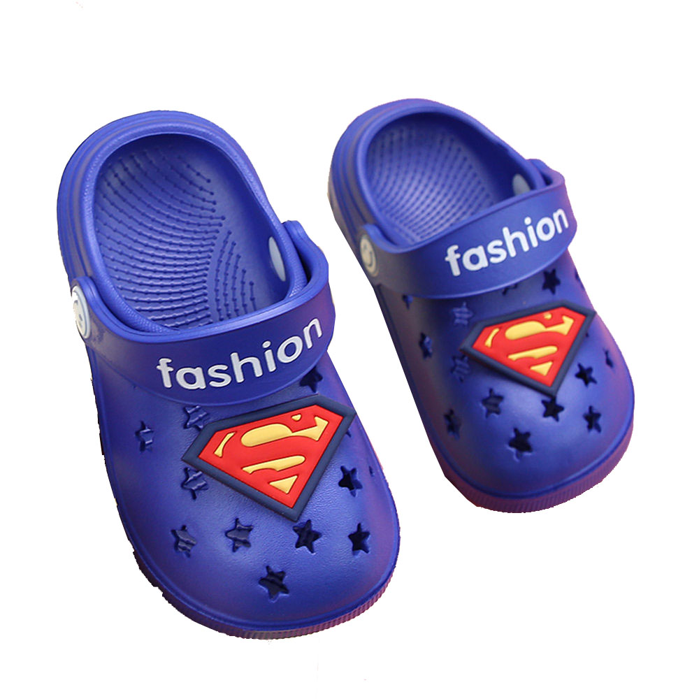 Children's Slippers 1-6Years Old Non-slip Sandals and Slippers Beach Baby Hole Shoes