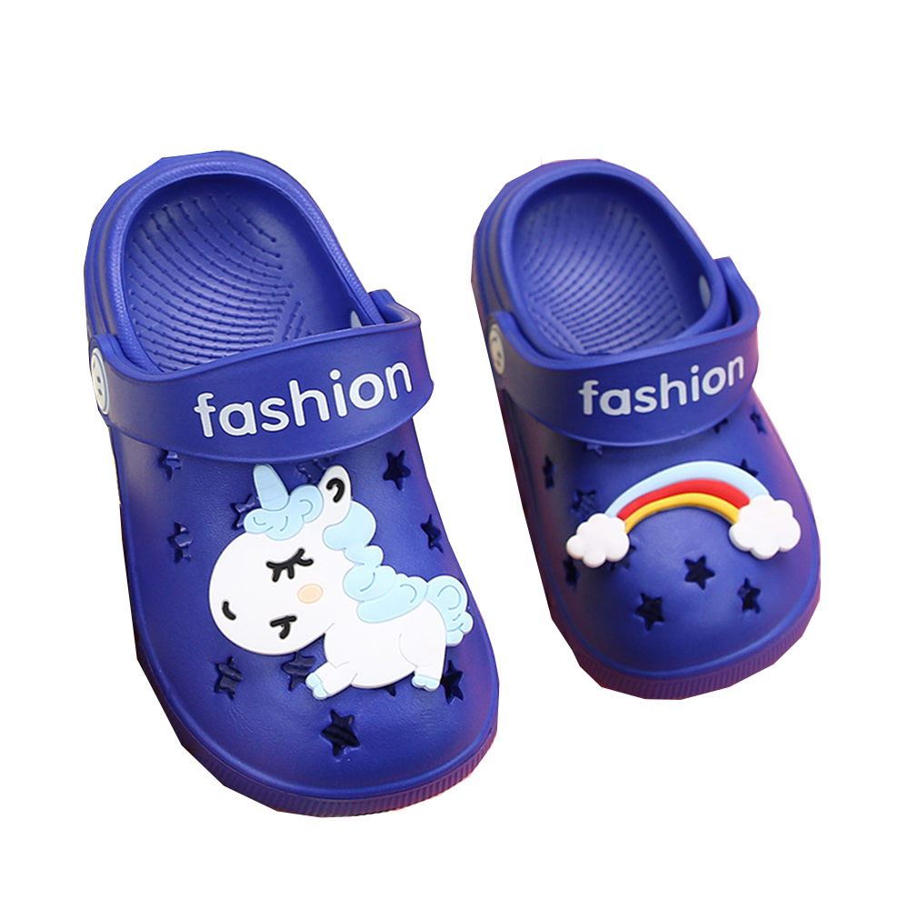 Children's Slippers 1-6Years Old Non-slip Sandals and Slippers Beach Baby Hole Shoes