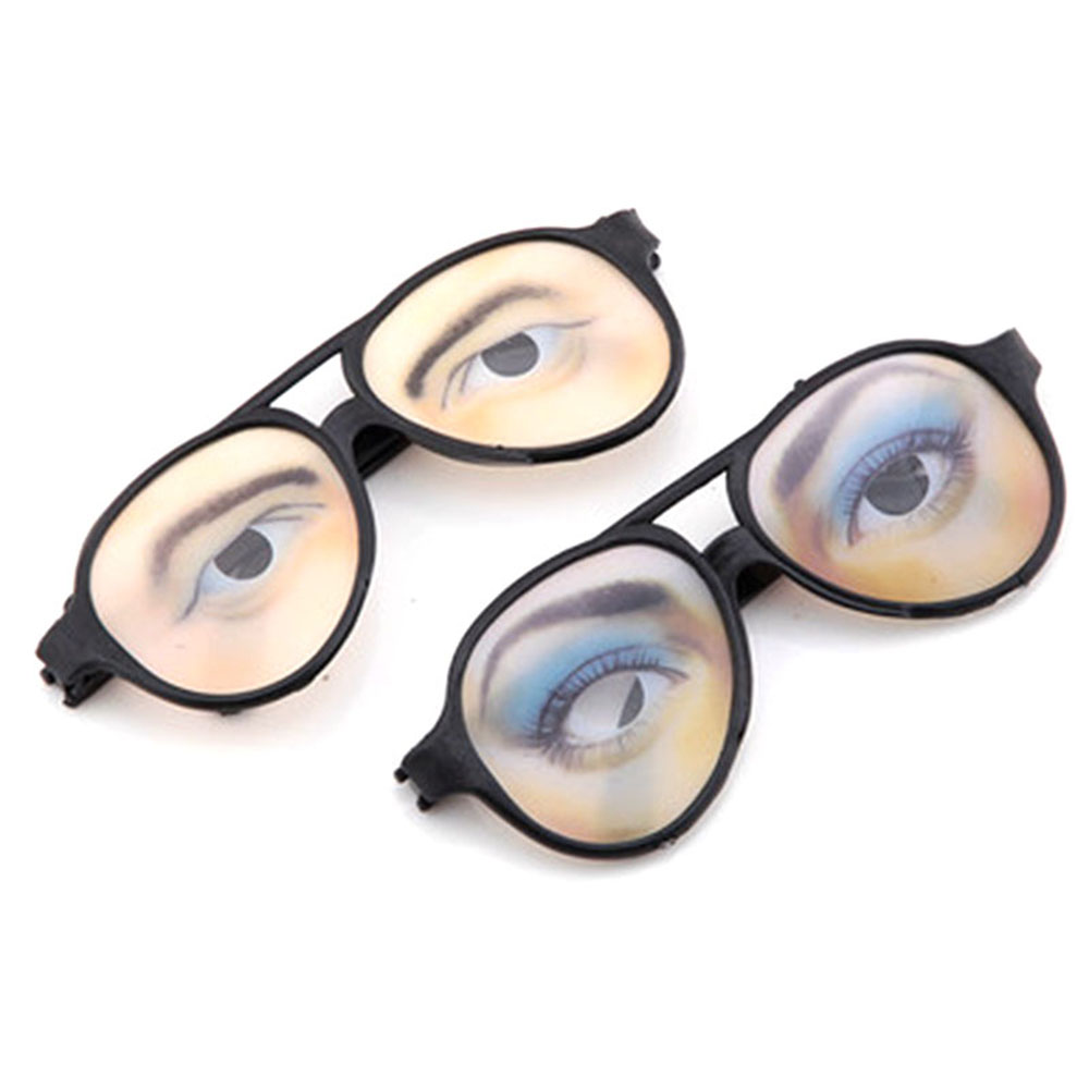 Halloween Funny Plastic Glasses Toys Party Event Props Halloween Masquerade Cosplay Supplies