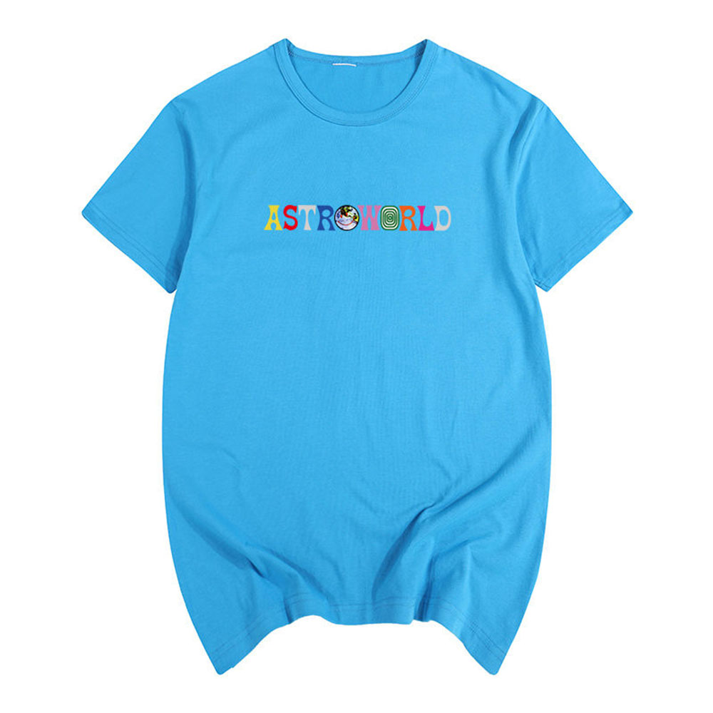 Printed T-shirt Explosive Casual T-shirt Multicolor Optional Loose Version Casual Short Sleeve