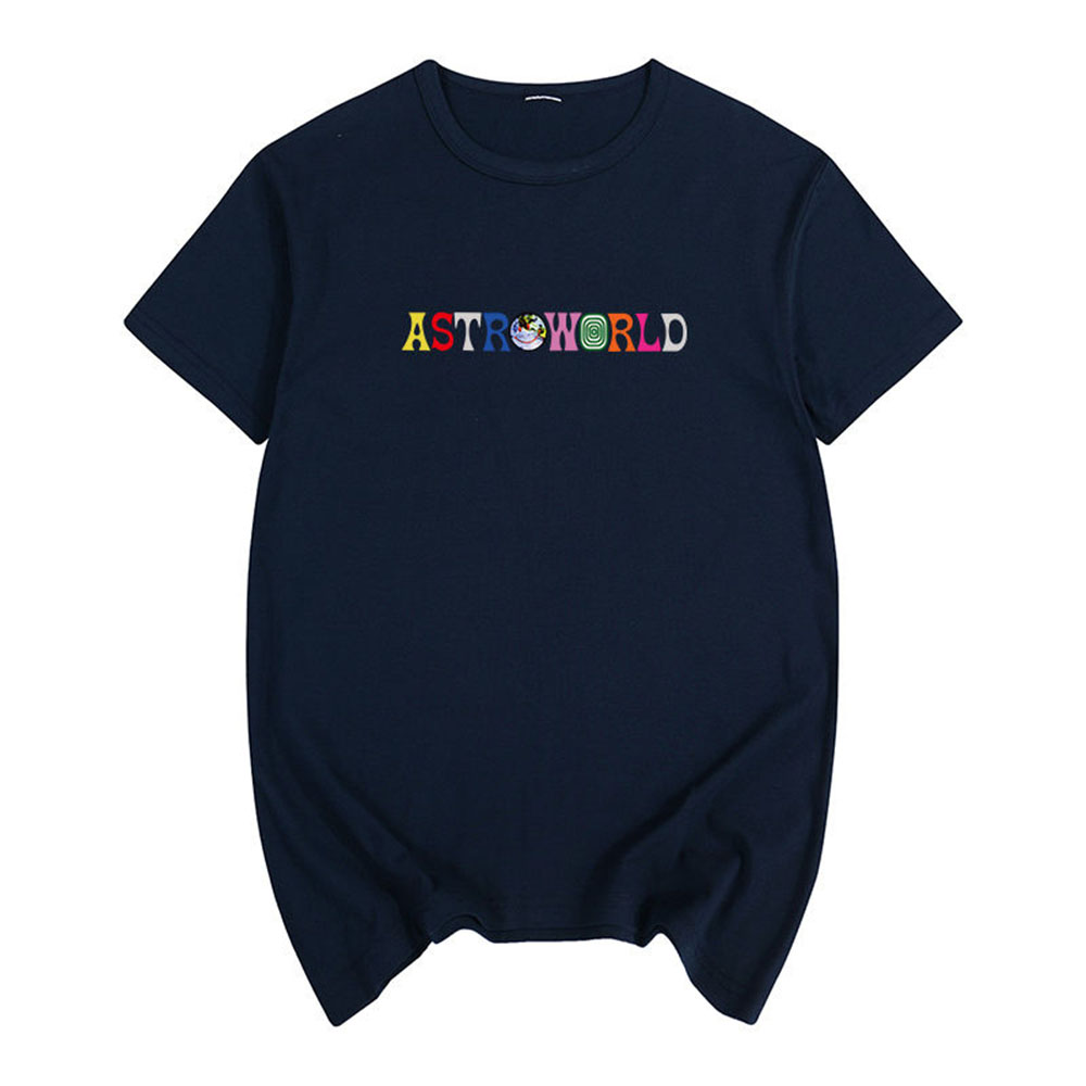 Printed T-shirt Explosive Casual T-shirt Multicolor Optional Loose Version Casual Short Sleeve