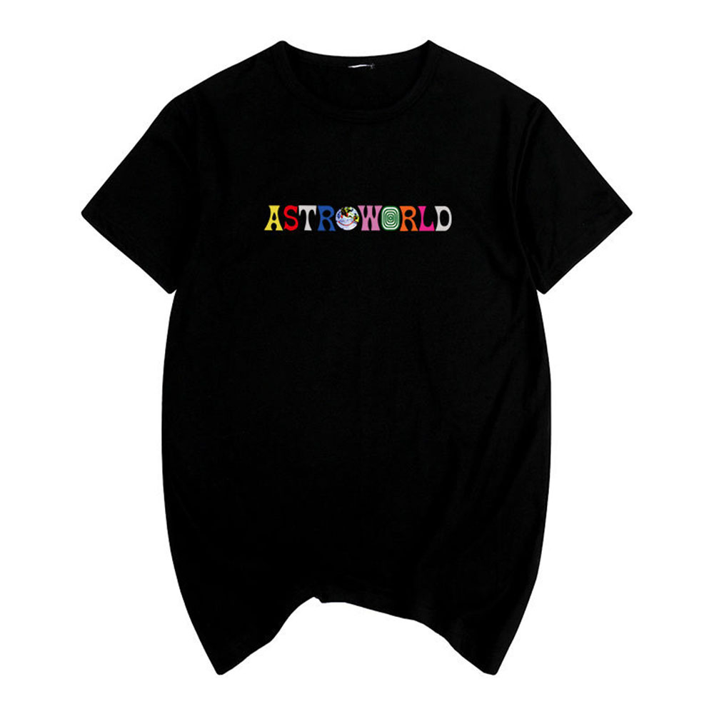 Printed T-shirt Explosive Casual T-shirt Multicolor Optional Loose Version Casual Short Sleeve