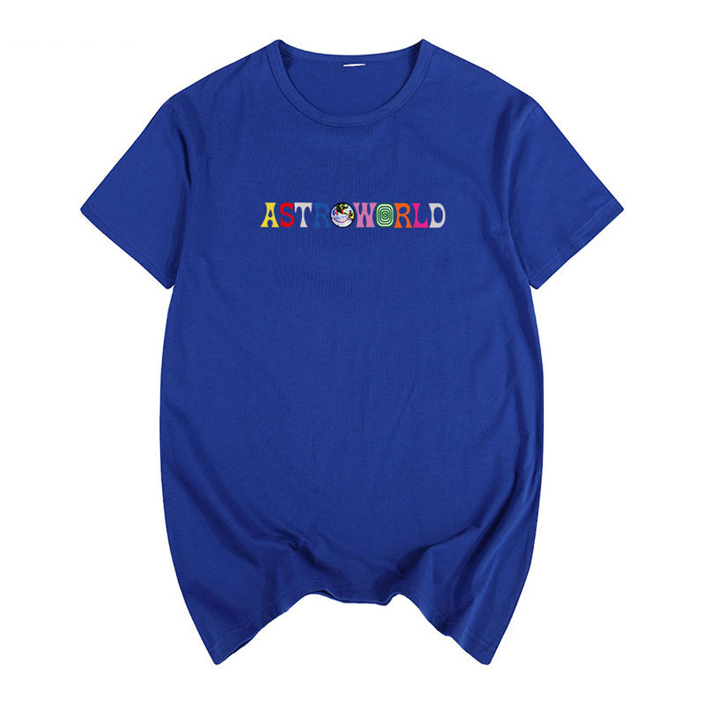 Printed T-shirt Explosive Casual T-shirt Multicolor Optional Loose Version Casual Short Sleeve