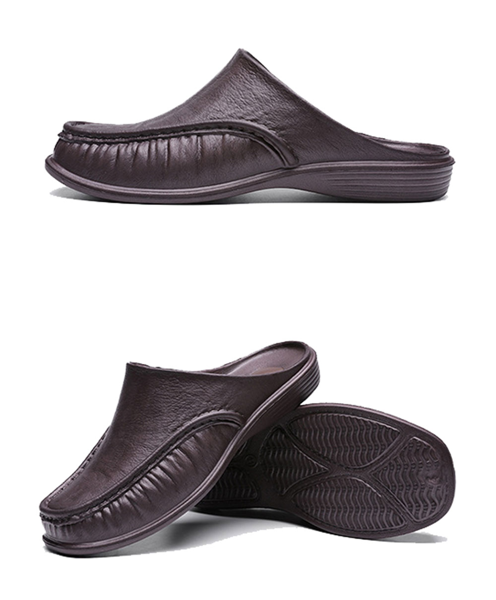 Soft-soled Semi-slippers for Indoor and Outdoor Wear for Home Use Non-slip Oversized Slippers 47