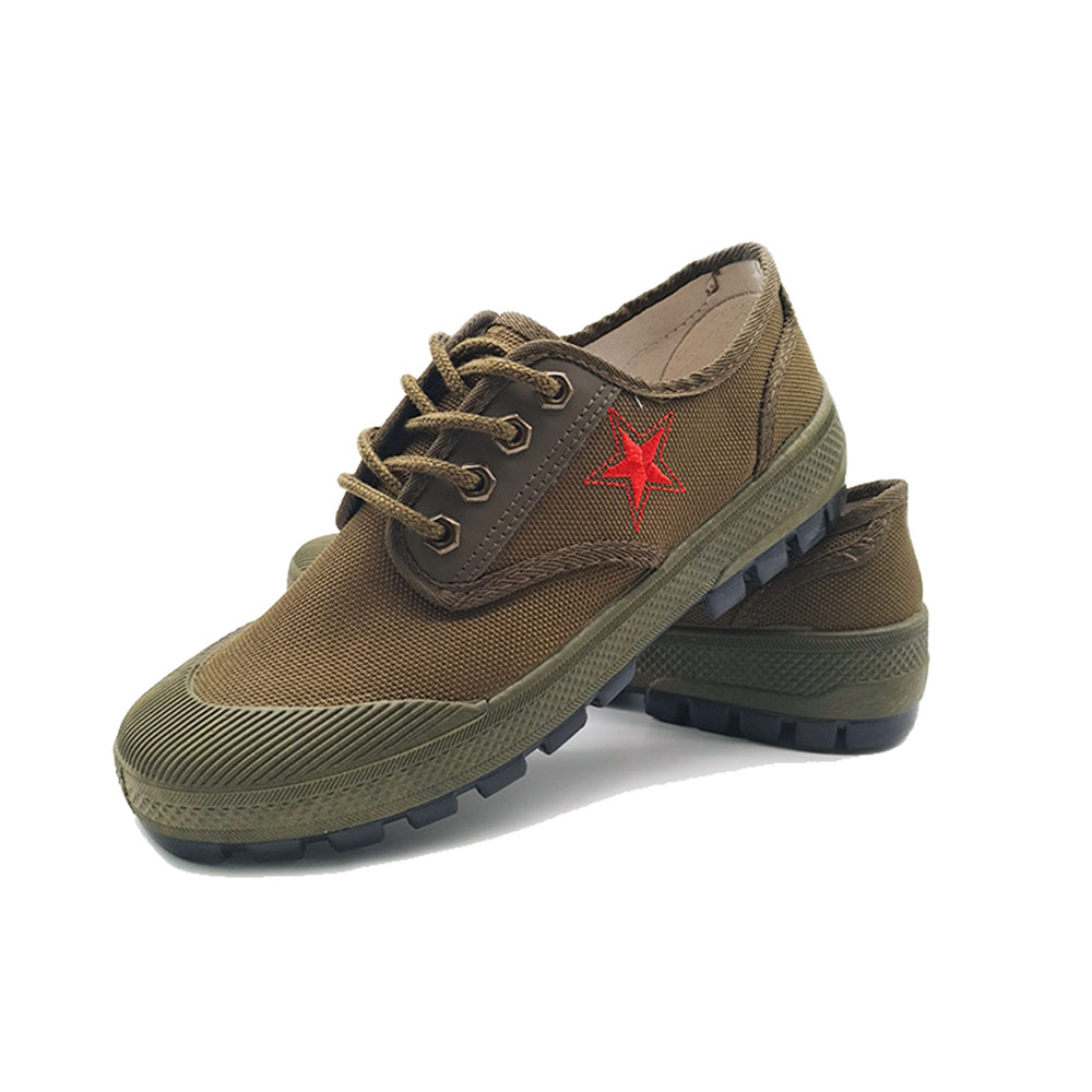 Camouflage Labor Insurance Construction Site Shoes Rubber-soled Shoes Non-slip Wear-resistant