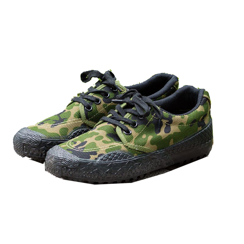 Camouflage Labor Insurance Construction Site Shoes Rubber-soled Shoes Non-slip Wear-resistant