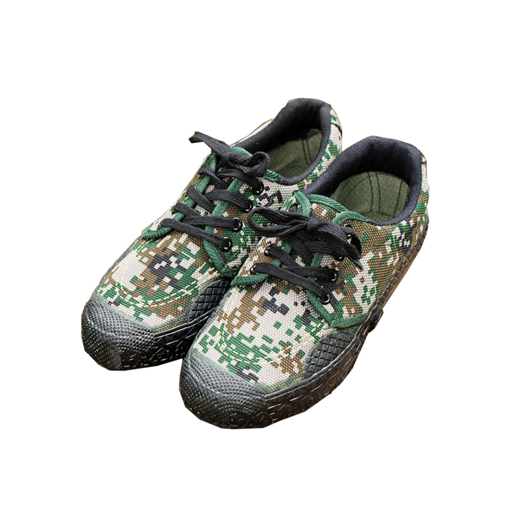 Camouflage Labor Insurance Construction Site Shoes Rubber-soled Shoes Non-slip Wear-resistant