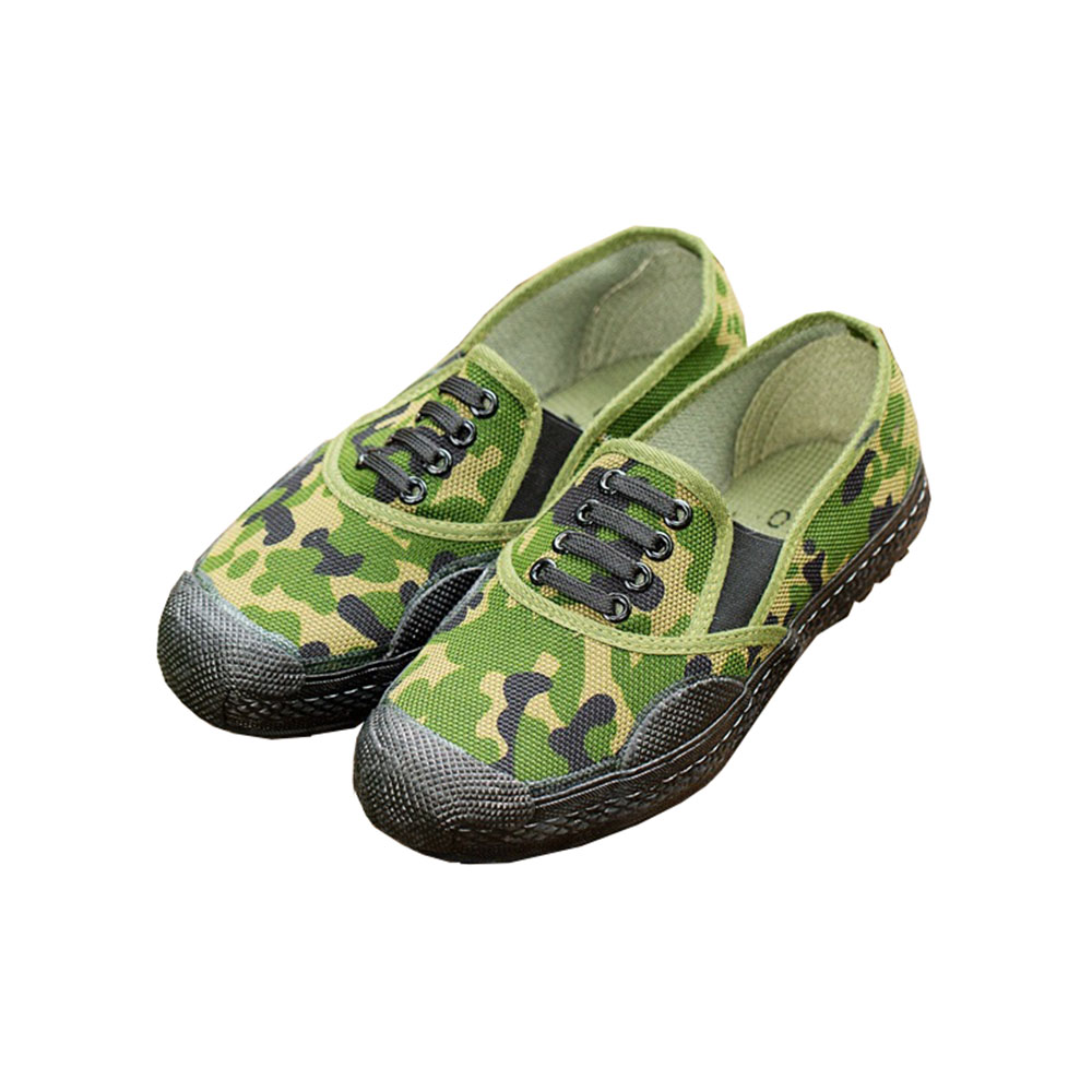 Camouflage Labor Insurance Construction Site Shoes Rubber-soled Shoes Non-slip Wear-resistant