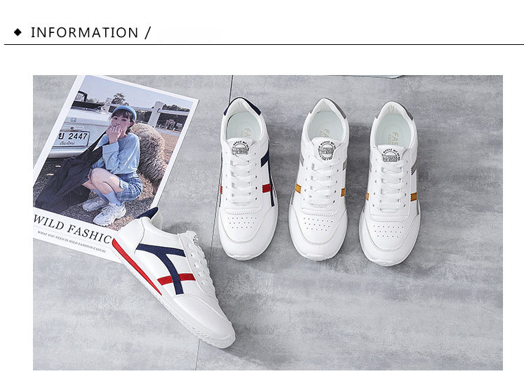 Women's Shoes Fashion New Trendy Shoes Casual White Shoes Female Students Korean Flat Shoes