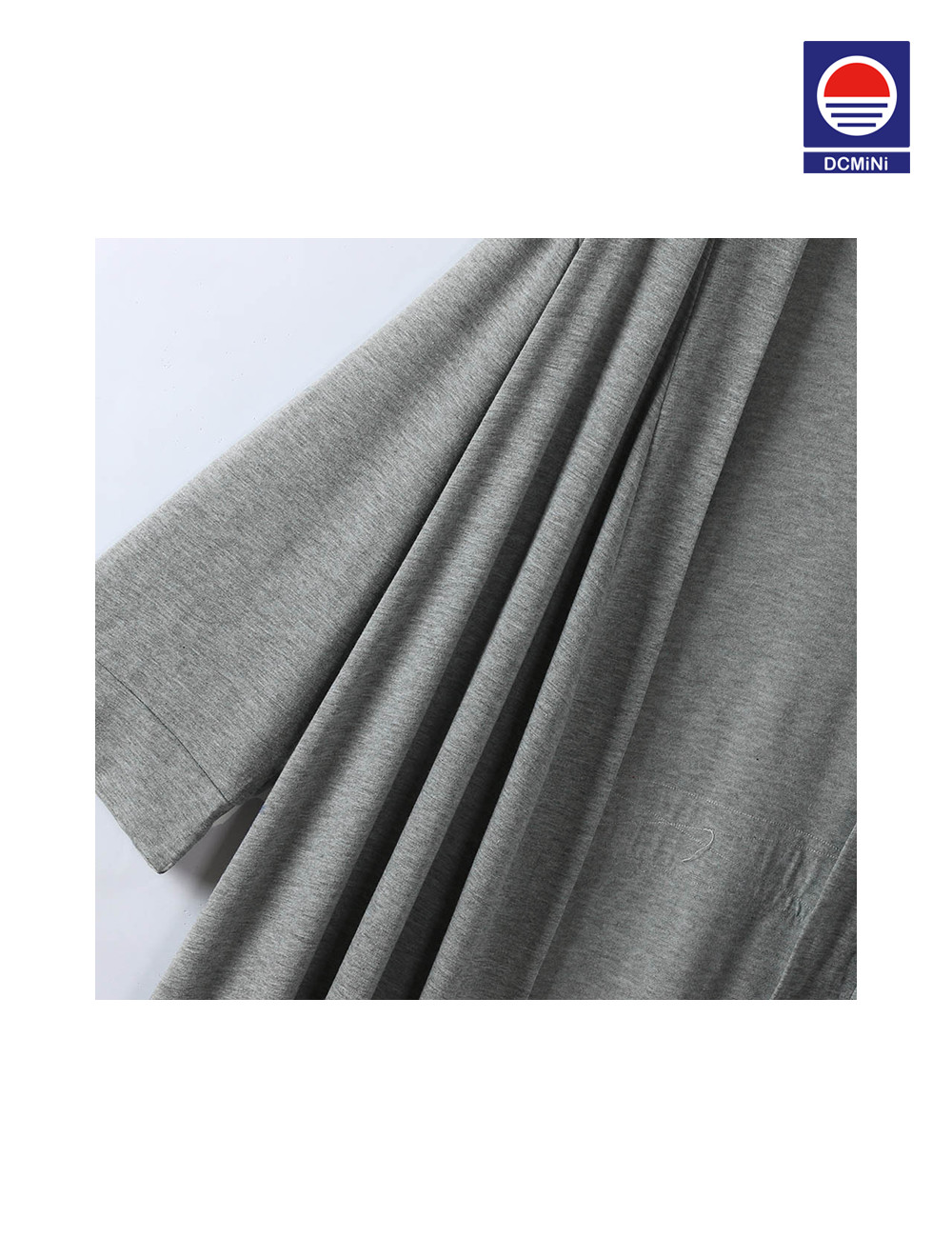 DCMINI Women Kimono Robes Cotton Long Robe Knit Bathrobe Soft Sleepwear V-Neck Ladies Loungewear