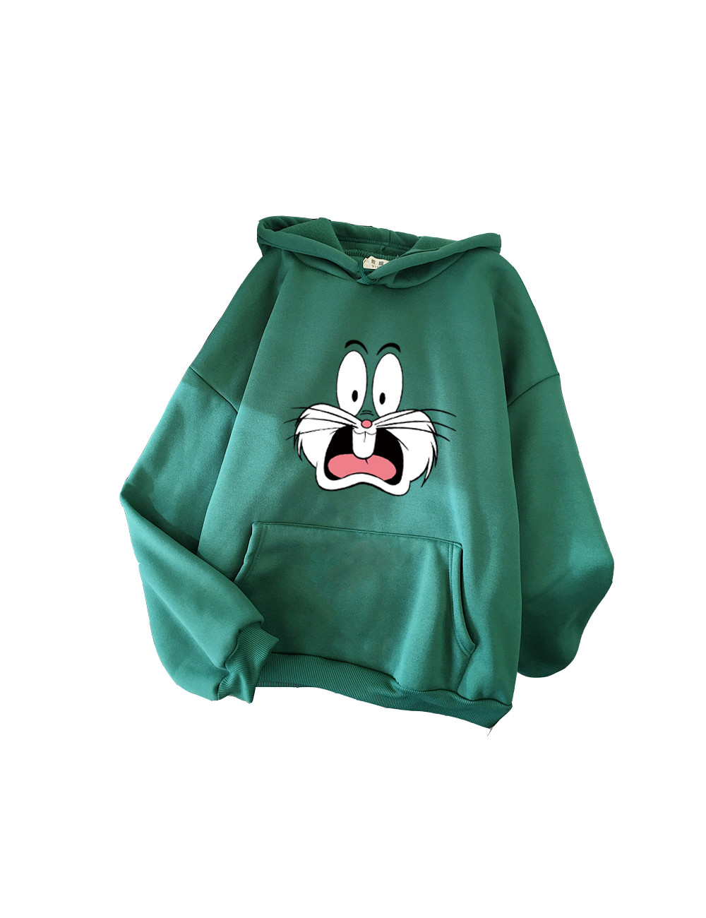 Sweatshirt Cute Cartoon Graphic Print Ladies Hoodie Kpop Fashion Street Hoodies Women Pullover