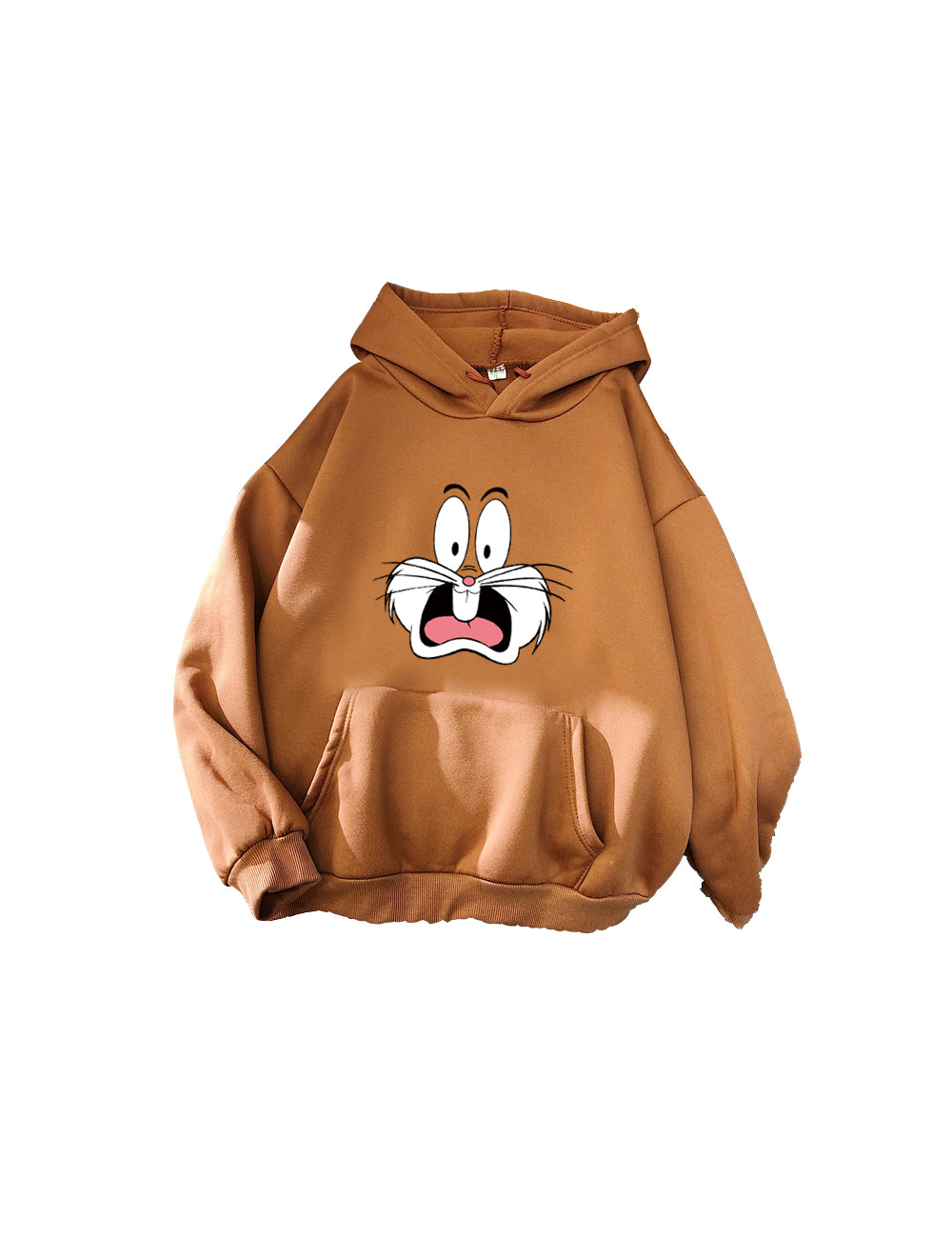 Sweatshirt Cute Cartoon Graphic Print Ladies Hoodie Kpop Fashion Street Hoodies Women Pullover
