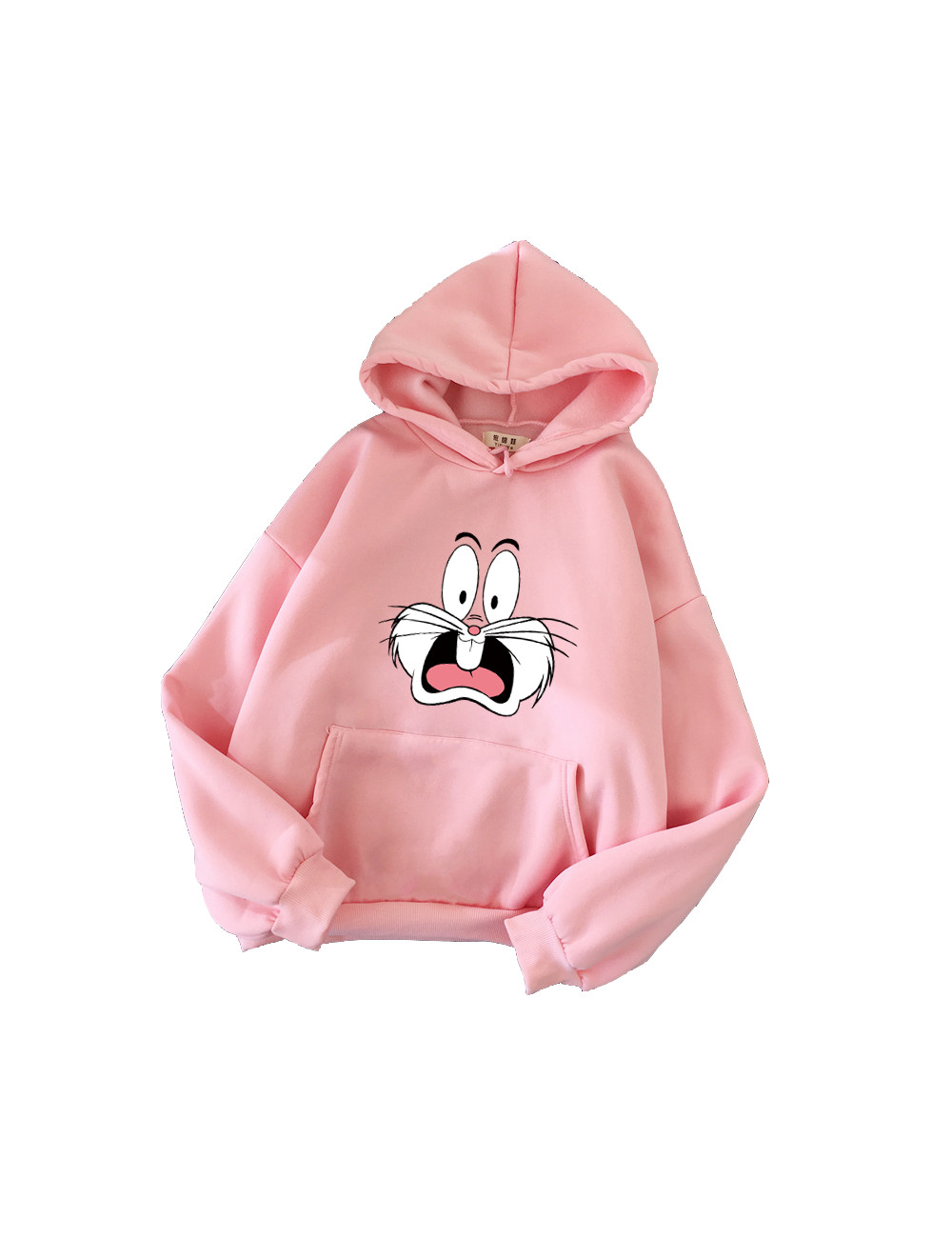 Sweatshirt Cute Cartoon Graphic Print Ladies Hoodie Kpop Fashion Street Hoodies Women Pullover