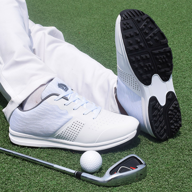 Ladies Flat Casual Shoes Golf Shoes Waterproof Non-slip Golf Training Shoes