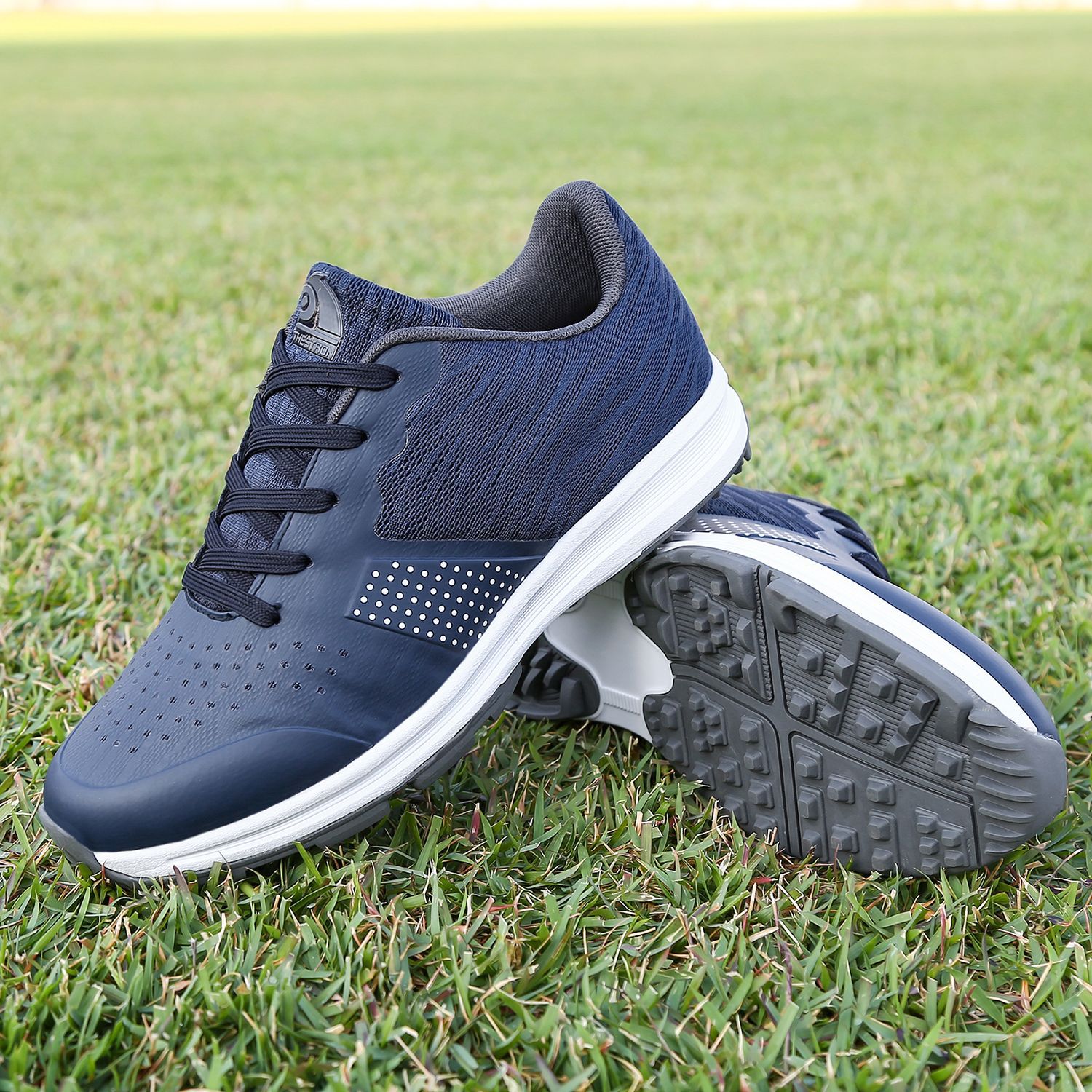 Ladies Flat Casual Shoes Golf Shoes Waterproof Non-slip Golf Training Shoes