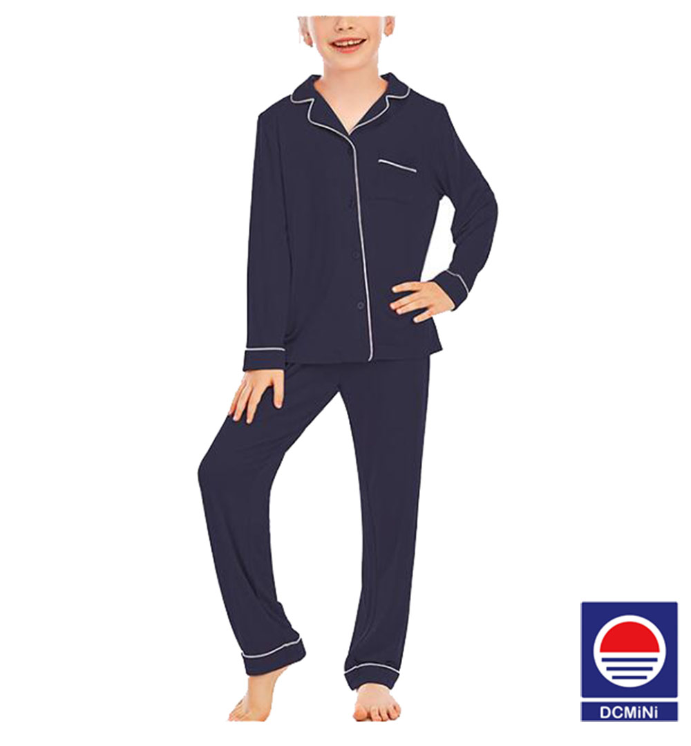 DCMINI Pajamas, Children's Clothing, Classic Long-sleeved Trousers Suits for Boys and Girls.