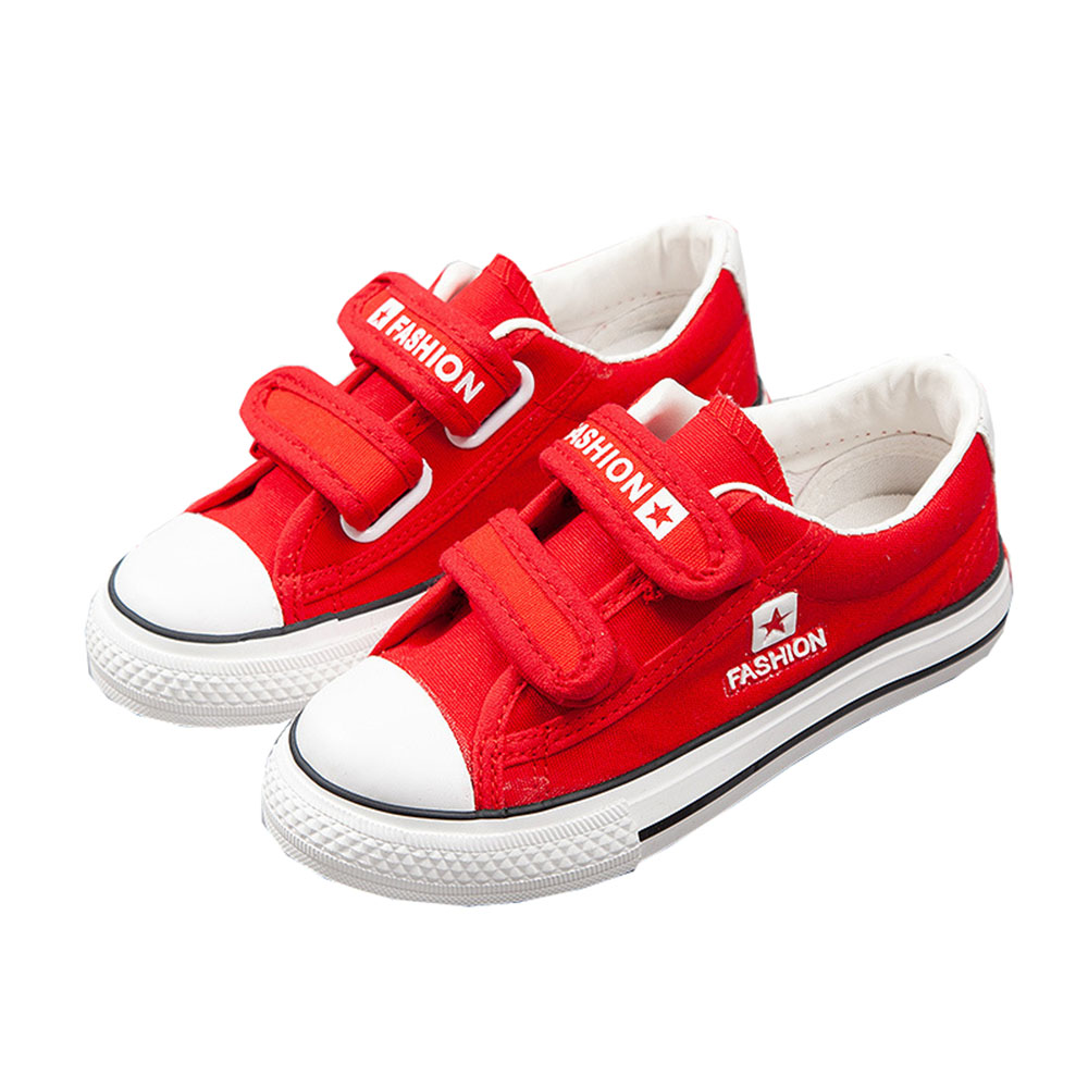 Little White Shoes Sports Children's Shoes Solid Color Non-slip Boys' Cloth Shoes