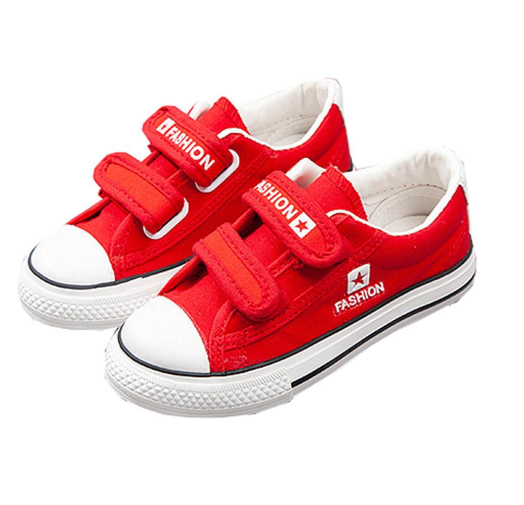 Little White Shoes Sports Children's Shoes Solid Color Non-slip Boys' Cloth Shoes