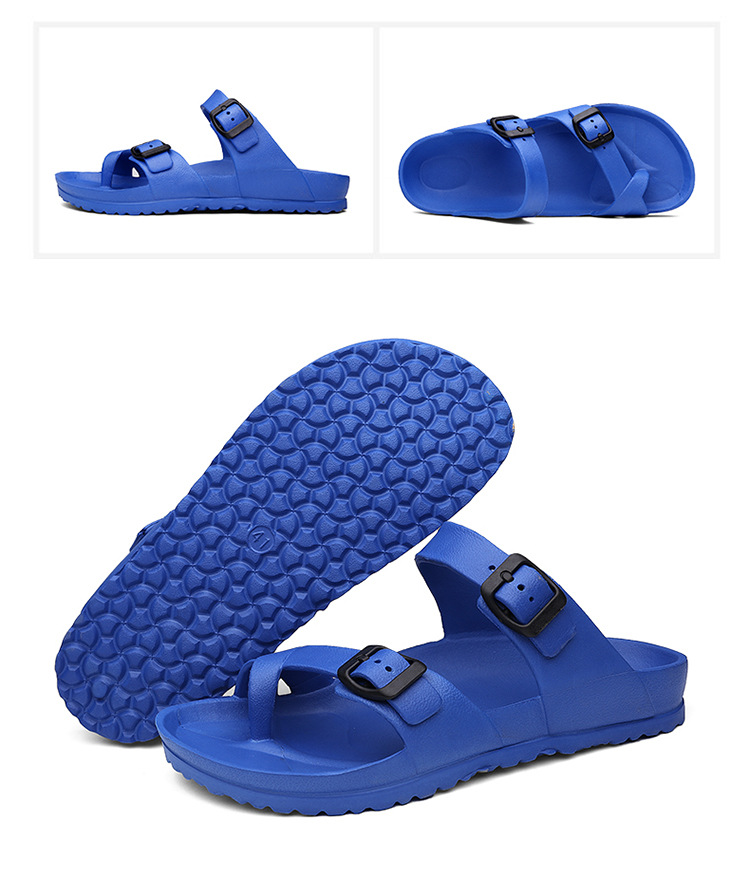 Men&apos;s Open Toe Slip On Fashion Casual Shoes Male Slippers Roman Beach Sandalies Plus Size 40-45
