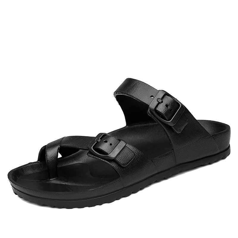 Men&apos;s Open Toe Slip On Fashion Casual Shoes Male Slippers Roman Beach Sandalies Plus Size 40-45