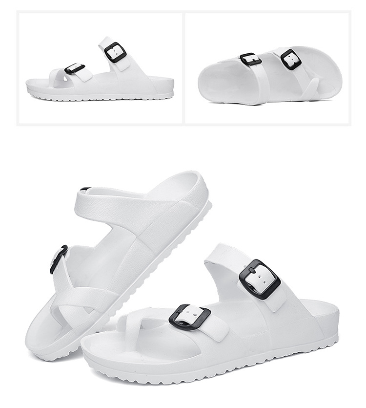 Men&apos;s Open Toe Slip On Fashion Casual Shoes Male Slippers Roman Beach Sandalies Plus Size 40-45